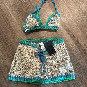 Anna Sui Rivera crochet set